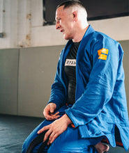 Carregar imagem no visualizador da galeria, Kimono BJJ (GI) Progresso Featherlight Lightweight Competition-Blue
