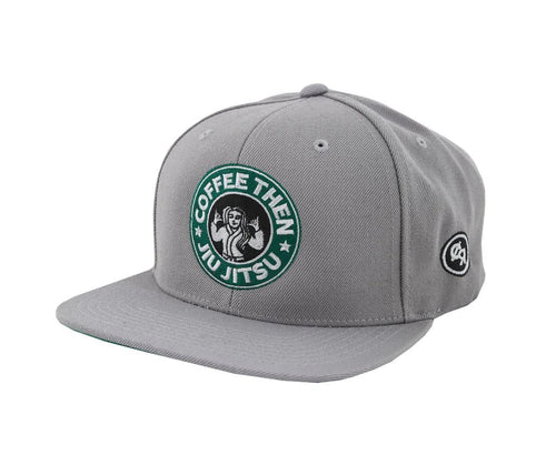 Choke Republic Coffee Snapback Hat- Grey