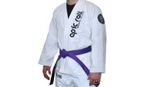 Load image into Gallery viewer, Kimono (BJJ) Epic Roll Ghost White
