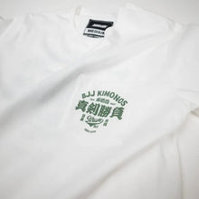 Load image into Gallery viewer, Scramble Kimono Label Tee- Blanco
