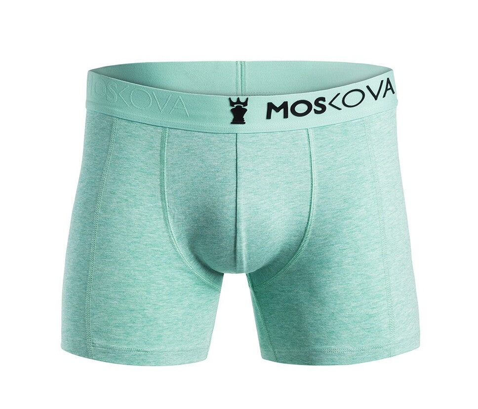 Boxer Moskova M2 Algodón - Heather Turquoise