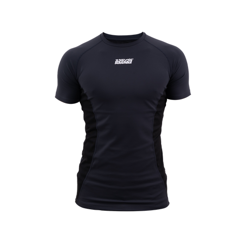 Meerkatsu Shinobi Compression Top Short Sleeve- Noir