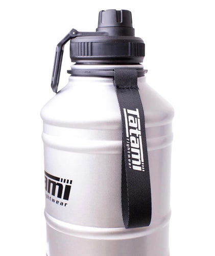 Metal water bottle 2.2l- grey