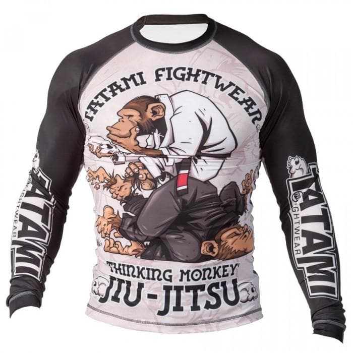 Thinker Monkey Rash Guard - StockBJJ