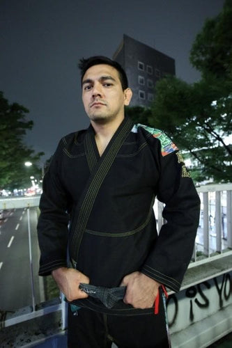 Kimono BJJ (GI) BULLTERRIER HOUOU V.2.0.- Schwarz