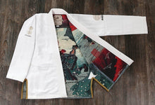 Cargar imagen en el visor de la galería, Kimono Akashio Limited Edition Jiu Jitsu Gi- Blanco - StockBJJ
