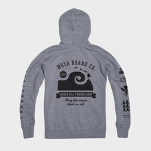 Load image into Gallery viewer, Moya Brand Mauli Ola X Moya Tech Hoodie- Gris Oscuro - StockBJJ
