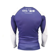 Charger l&#39;image dans la galerie, Moya Brand Rashguard Aventador Manga Larga III - Azul - StockBJJ
