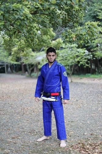 Kimono BJJ (GI) Bullterier New Super Material 4.0. - Blau