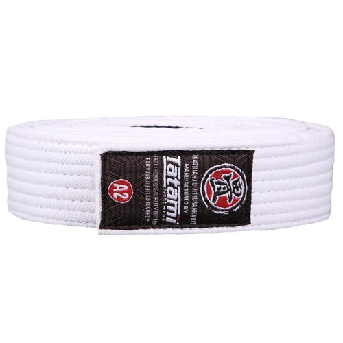 Tatami Adult BJJ Rank Belts- White