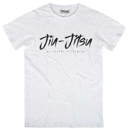 Tatami jiu jitsu T-shirt-Blanco