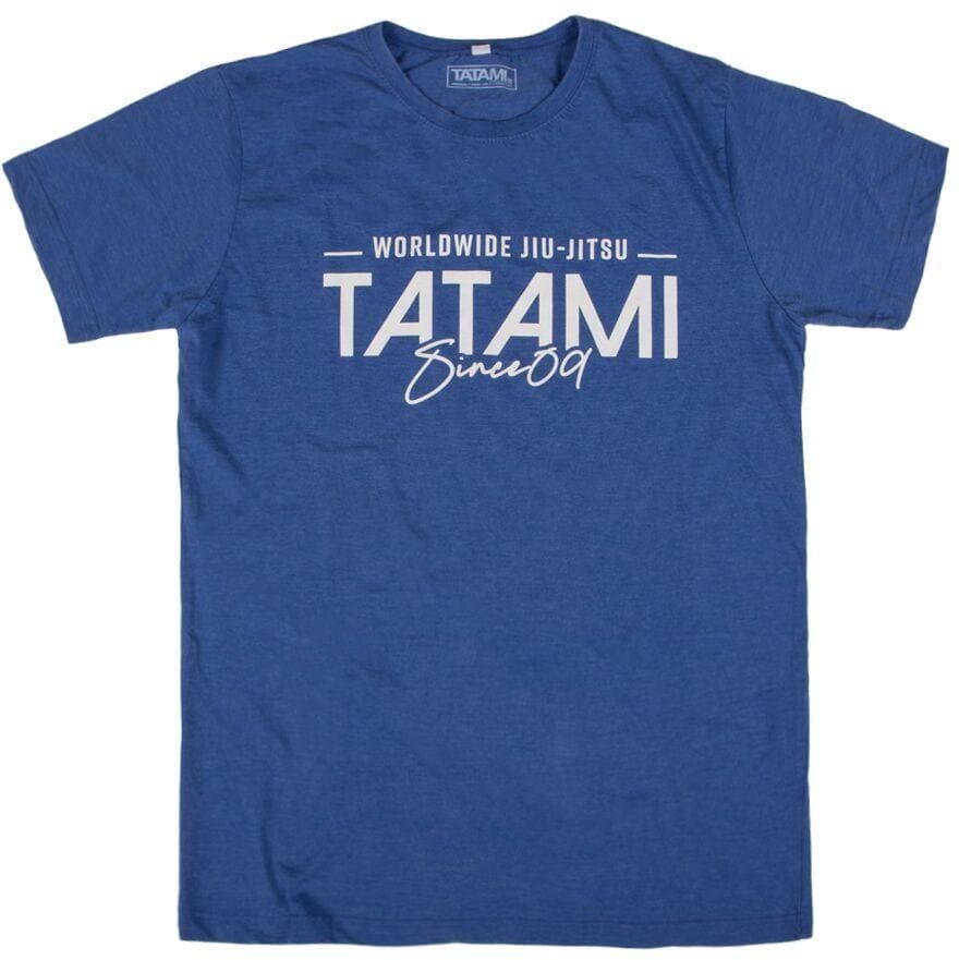 Tatami Since '09 Washed T-Shirt- Azul - StockBJJ