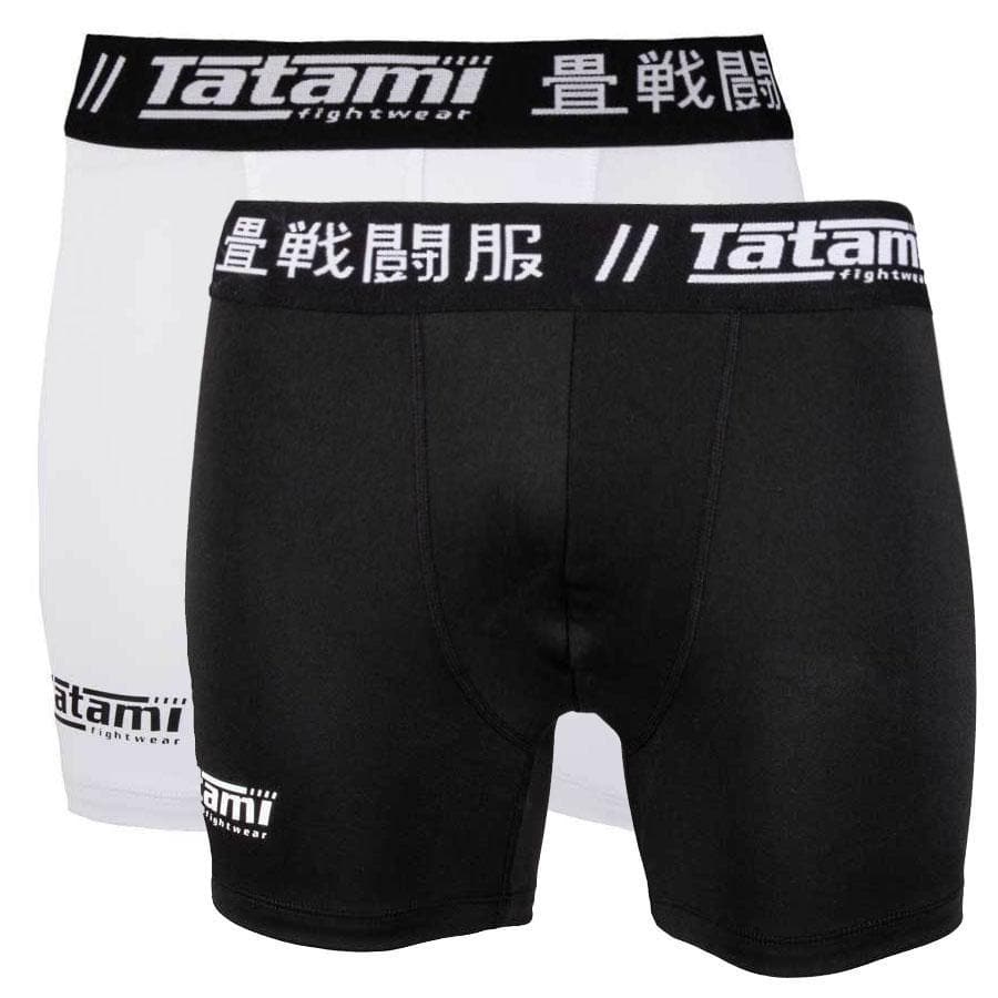 Tatami Grappling Underwear (2 Pack)- Blanco y Negro - StockBJJ
