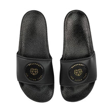 Cargar imagen en el visor de la galería, Pembroke Slides-Negro-Oro - StockBJJ
