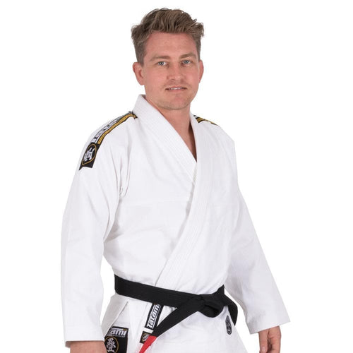 Kimono bjj (gi) tatami nova absolu-blanc - ceinture blanche incluse