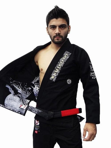 Kimono BJJ (GI) BULLTERRIER MUSHIN V. 8.0. - Schwarz