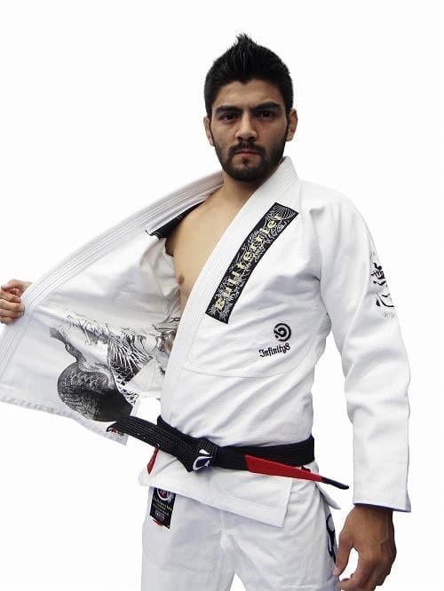 Kimono BULLTERRIER Jiu Jitsu Gi Mushin Ver.8.0. - Blanco - StockBJJ