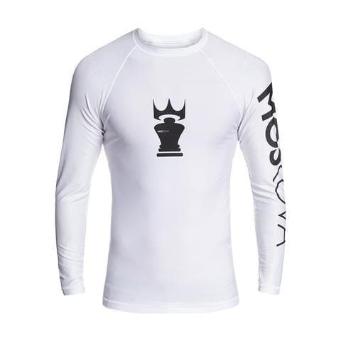 Moskova Training Rashguard Top- Blanco - StockBJJ