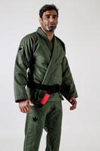 Carregar imagem no visualizador da galeria, Kimono Kingz Classic 3.0- Verde Militar - StockBJJ
