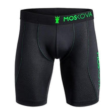 Cargar imagen en el visor de la galería, Boxer Moskova M2 Tech Long - Negro Verde - StockBJJ
