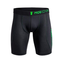 Cargar imagen en el visor de la galería, Boxer Moskova M2 Tech Long - Negro Verde - StockBJJ
