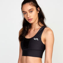 Cargar imagen en el visor de la galería, RVCA Matte Shine Bra- Negro - StockBJJ
