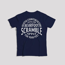 Lade das Bild in den Galerie-Viewer, Camiseta BF X Scramble- Azul Marino - StockBJJ
