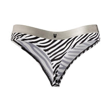 Charger l&#39;image dans la galerie, Moskova MP3 Thong Zebra - StockBJJ
