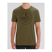 Load image into Gallery viewer, Moskova Tee Front Round Kaki-Negro - StockBJJ
