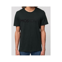 Cargar imagen en el visor de la galería, Moskova Tee Script Negro-Shiny Negro - StockBJJ
