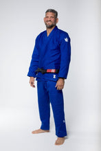Carregar imagem no visualizador da galeria, Kimono Kingz The One- Azul- CINTURON BLANCO INCLUIDO - StockBJJ
