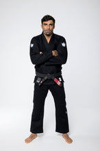 Cargar imagen en el visor de la galería, Kimono Kingz The One- Negro- CINTURON BLANCO INCLUIDO - StockBJJ
