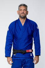 Carregar imagem no visualizador da galeria, Kimono Kingz The One- Azul- CINTURON BLANCO INCLUIDO - StockBJJ
