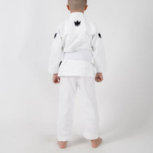 Charger l&#39;image dans la galerie, Kimono Kingz Kid´s The One Blanco con cinturón blanco - StockBJJ

