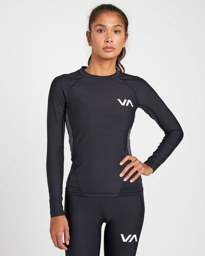 T-shirt de compression à manches longues Rashguard VA Sport - à manches longues pour les femmes