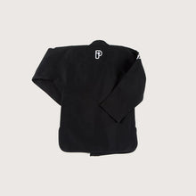 Charger l&#39;image dans la galerie, Kimono BJJ (GI) Progress Kids The Academy - Noir - Ceinture Blanc inclus

