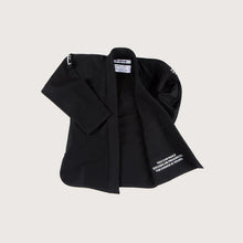 Charger l&#39;image dans la galerie, Kimono BJJ (GI) Progress Kids The Academy - Noir - Ceinture Blanc inclus
