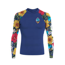 Charger l&#39;image dans la galerie, Rashguard All Island Sleeve longue - bleu
