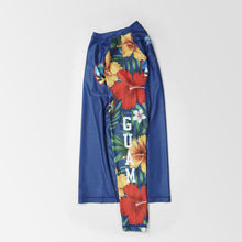 Charger l&#39;image dans la galerie, Rashguard All Island Sleeve longue - bleu
