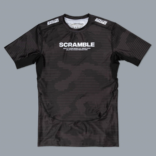 Scramble Tactic Rashguard- Black