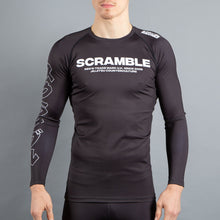 Charger l&#39;image dans la galerie, Rashguard-Black Base Scrable
