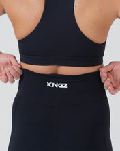 Load image into Gallery viewer, Kingz Kore Women&#39;s Training Shorts- Black
