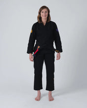 Charger l&#39;image dans la galerie, Kimono bjj (gi) kingz la seule femme - l&#39;édition -negro
