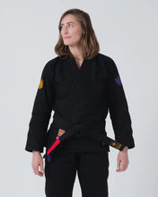 Charger l&#39;image dans la galerie, Kimono bjj (gi) kingz la seule femme - l&#39;édition -negro
