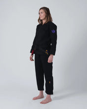 Charger l&#39;image dans la galerie, Kimono bjj (gi) kingz la seule femme - l&#39;édition -negro
