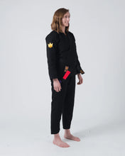 Charger l&#39;image dans la galerie, Kimono bjj (gi) kingz la seule femme - l&#39;édition -negro
