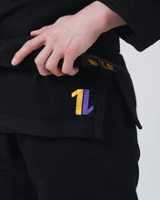 Charger l&#39;image dans la galerie, Kimono bjj (gi) kingz la seule femme - l&#39;édition -negro
