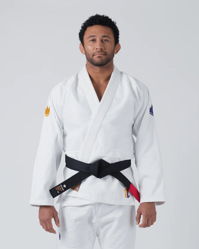 Kimono bjj (gi) kingz celui - l'édition - blanc