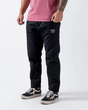 Load image into Gallery viewer, Kingz Casual Rip Stop Gi Pant-Black
