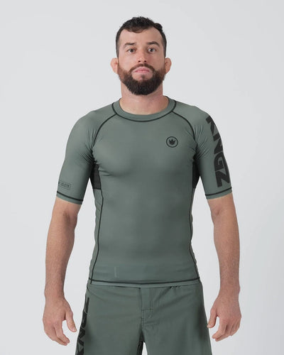 Rashguard Kingz Kore V2 Short Sleeve- Green